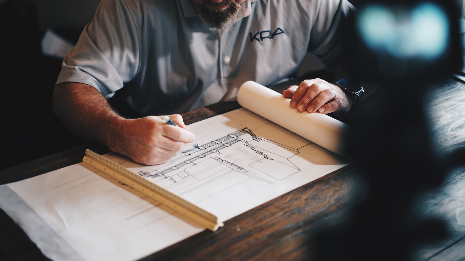 Plano técnico de arquitectura