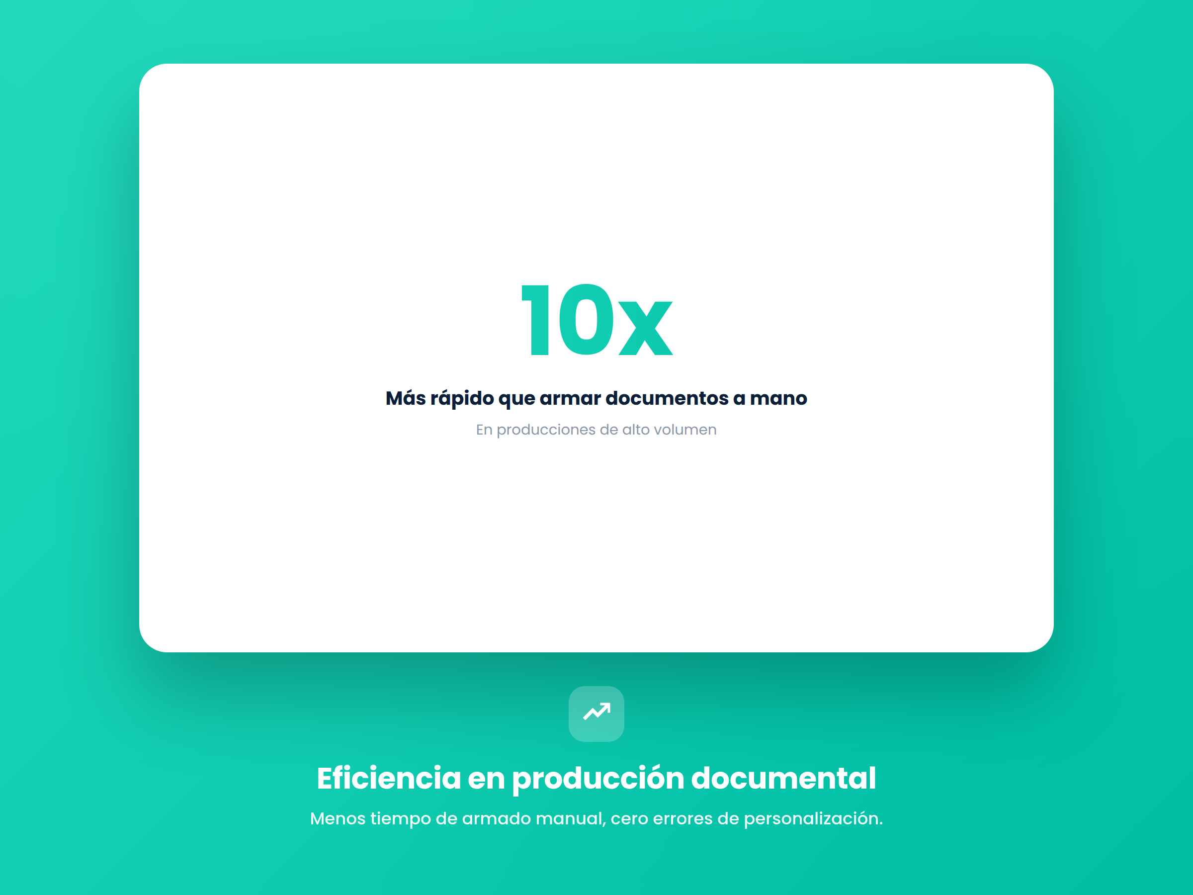 Eficiencia en producción documental